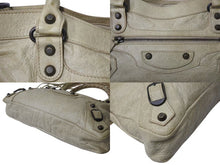 Load image into Gallery viewer, BALENCIAGA バレンシアガ ザ ファースト 2WAY ショルダーバッグ 103208・213048 アイボリー レザー ハンドバッグ 良品 中古 4b002641