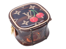 Load image into Gallery viewer, 新品未使用 LOUIS VUITTON ルイヴィトン モノグラム チェリー ポルトモネ キューブ ポーチ 村上隆 新作 M14943 中古 4b002644