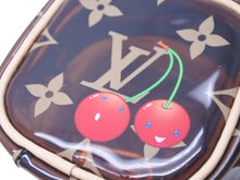 Load image into Gallery viewer, 新品未使用 LOUIS VUITTON ルイヴィトン モノグラム チェリー ポルトモネ キューブ ポーチ 村上隆 新作 M14943 中古 4b002644