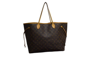 LOUIS VUITTON ルイヴィトン ハンドバッグ ネヴァーフルGM モノグラム M40990 ゴールド金具 美品 中古 4b002646