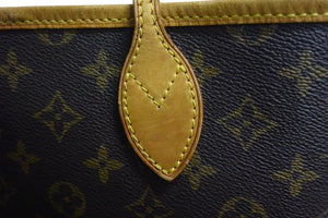 LOUIS VUITTON ルイヴィトン ハンドバッグ ネヴァーフルGM モノグラム M40990 ゴールド金具 美品 中古 4b002646