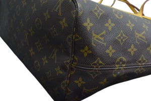 LOUIS VUITTON ルイヴィトン ハンドバッグ ネヴァーフルGM モノグラム M40990 ゴールド金具 美品 中古 4b002646