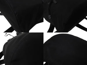 PRADA プラダ リュック デイパック バックパック 三角ロゴ トライアングルロゴ ブラック ナイロン 美品 中古 4b002647 