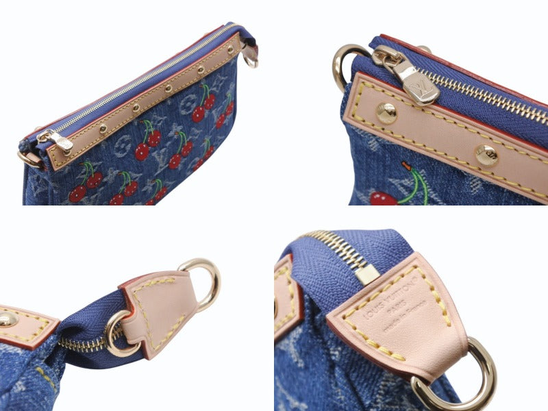 ルイ・ヴィトン  VUITTON ポシェットアクセソワールモノグラムデニム LV × TM ポシェット・アクセソワール モノグラム・デニム｜ルイ