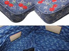 Load image into Gallery viewer, 新品未使用 LOUIS VUITTON ルイヴィトン モノグラム デニム チェリー ポシェット アクセソワール 新作 M13994 中古 4b002648