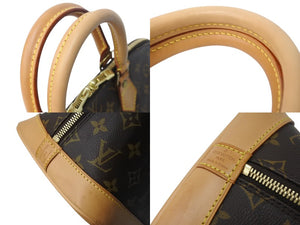 LOUIS VUITTON ルイヴィトン モノグラム アルマPM 旧型 ハンドバッグ M51130 ブラウン ゴールド金具 美品 中古 4b002650
