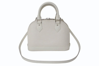 LOUIS VUITTON ルイヴィトン アルマBB 2WAYバッグ ハンドバッグ ショルダーバッグ M4085J エピレザー アイボリー 美品 中古 4b002655