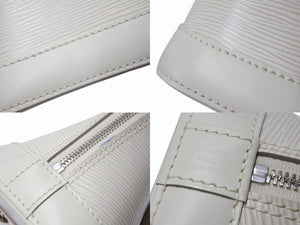 LOUIS VUITTON ルイヴィトン アルマBB 2WAYバッグ ハンドバッグ ショルダーバッグ M4085J エピレザー アイボリー 美品 中古 4b002655