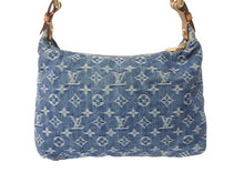 Load image into Gallery viewer, LOUIS VUITTON ルイヴィトン モノグラムデニム バギーPM ショルダーバッグ ワンショルダー M95049 インディゴブルー 美品 中古 4b002663