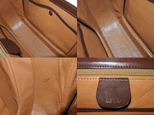 Load image into Gallery viewer, GUCCI グッチ ハンドバッグ ダークブラウン レザー バンブー ポシェット 00020460188 ゴールド金具 美品 中古 4b002671
