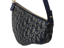 Load image into Gallery viewer, CHRISTIAN DIOR クリスチャンディオール トロッター サドルバッグ ワンショルダーバッグ サドルポーチ ネイビー 美品 中古 4b002679