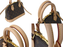 Load image into Gallery viewer, LOUIS VUITTON ルイヴィトン モノグラム アルマBB ハンドバッグ M53152 ショルダー 2WAY PVC ゴールド金具 美品 中古 4b002680