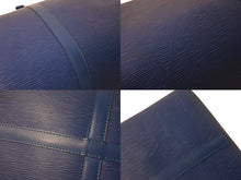 Load image into Gallery viewer, LOUIS VUITTON ルイヴィトン キーポル55 ボストンバッグ エピレザー ブルー M42955 美品 中古 4b002683