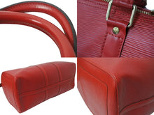 Load image into Gallery viewer, 極美品 LOUIS VUITTON ルイヴィトン キーポル50 ボストンバッグ M42967 カスティリアンレッド エピレザー 中古 4b002684