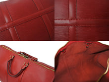 Load image into Gallery viewer, 極美品 LOUIS VUITTON ルイヴィトン キーポル50 ボストンバッグ M42967 カスティリアンレッド エピレザー 中古 4b002684