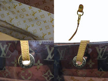 Load image into Gallery viewer, LOUIS VUITTON ルイヴィトン カバ トートバッグ M50500 モノグラム クルーズライン ビニール レザー クリアブラウン 美品 中古 4b002687