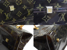 Load image into Gallery viewer, LOUIS VUITTON ルイヴィトン カバ トートバッグ M50500 モノグラム クルーズライン ビニール レザー クリアブラウン 美品 中古 4b002687