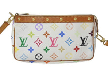 Load image into Gallery viewer, LOUIS VUITTON ルイヴィトン ポシェット アクセソワール アクセサリーポーチ M92649 モノグラム マルチカラー 村上隆 美品 中古 4b002694