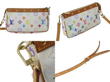 Load image into Gallery viewer, LOUIS VUITTON ルイヴィトン ポシェット アクセソワール アクセサリーポーチ M92649 モノグラム マルチカラー 村上隆 美品 中古 4b002694