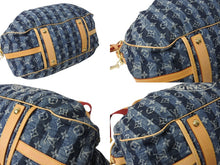 Load image into Gallery viewer, 極美品 LOUIS VUITTON ルイヴィトン モノグラムデニム カバレイエGM 2way ショルダーバッグ ブルー ゴールド金具 M95336 中古 4b002695