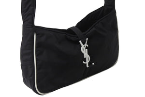 [USED/中古]SAINT LAURENT サンローラン ショルダーバッグ ナイロン GUE733294.1122 ホワイト金具 Aランク 中古 4b002698