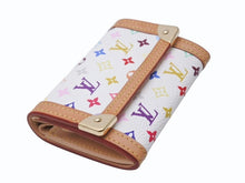 画像をギャラリービューアに読み込む, LOUIS VUITTON ルイヴィトン モノグラムマルチカラー ポルトモネ プラ コインケース 小銭入れ コインパース M92657 美品 中古 4b002703