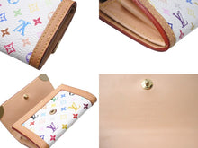 画像をギャラリービューアに読み込む, LOUIS VUITTON ルイヴィトン モノグラムマルチカラー ポルトモネ プラ コインケース 小銭入れ コインパース M92657 美品 中古 4b002703