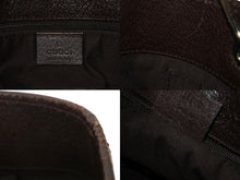 画像をギャラリービューアに読み込む, GUCCI グッチ トートバッグ ハンドバッグ GGキャンバス 120840 3444 イタリア製 ベージュ ブラウン シルバー金具 美品 中古 4b002707 