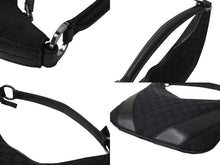 Load image into Gallery viewer, GUCCI グッチ ハンドバッグ ブラック GGスプリームキャンバス レザー 124357 GG柄 シルバー金具 美品 中古 4b002709