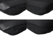 Load image into Gallery viewer, GUCCI グッチ ハンドバッグ ブラック GGスプリームキャンバス レザー 124357 GG柄 シルバー金具 美品 中古 4b002709
