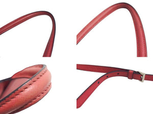PRADA プラダ 2WAYバッグ ハンドバッグ ショルダーバッグ トライアングルロゴ 三角ロゴ ピンク シルバー金具 美品 中古 4b002711 