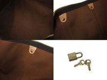 Load image into Gallery viewer, LOUIS VUITTON ルイヴィトン キーポル55 ボストンバッグ M41424 モノグラム PVC レザー ブラウン 美品 中古 4b002712