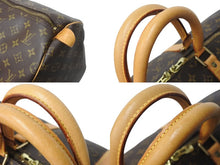 Load image into Gallery viewer, LOUIS VUITTON ルイヴィトン キーポル55 ボストンバッグ M41424 モノグラム PVC レザー ブラウン 美品 中古 4b002712