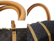 Load image into Gallery viewer, LOUIS VUITTON ルイヴィトン キーポル55 ボストンバッグ M41424 モノグラム PVC レザー ブラウン 美品 中古 4b002712
