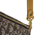 Load image into Gallery viewer, Christian Dior クリスチャンディオール トロッター サドルバッグ ショルダーバッグ サドルポーチ ブラウン 美品 中古 4b002716