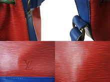 Load image into Gallery viewer, LOUIS VUITTON ルイヴィトン エピ ノエ トリコロール 巾着ショルダーバッグ M44084 マルチカラー レザー ゴールド金具 良品 中古 4b002719