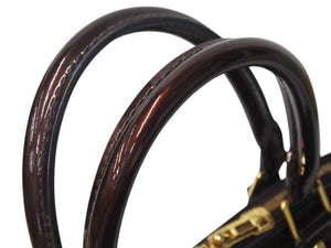 LOUIS VUITTON ルイヴィトン アルマGM ハンドバッグ M93595 モノグラム ヴェルニ バーガンディ ゴールド金具 美品 中古 4b002726