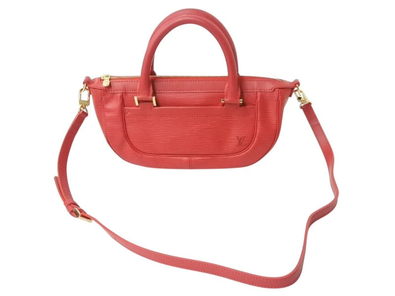 LOUIS VUITTON ルイヴィトン エピ ダヌーラPM 2WAY ショルダーバッグ ハンドバッグ M5891E カスティリアンレッド 美品 中古 4b002729