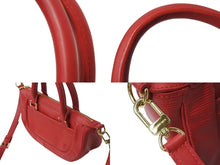Load image into Gallery viewer, LOUIS VUITTON ルイヴィトン エピ ダヌーラPM 2WAY ショルダーバッグ ハンドバッグ M5891E カスティリアンレッド 美品 中古 4b002729