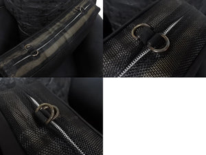 CHROMEHEARTS クロムハーツ ソファ椅子 セメタリー クロスパッチ 希少 エボニーウッド レザー ブラック 美品 中古 4b002730 
