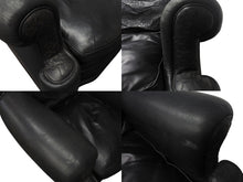 画像をギャラリービューアに読み込む, CHROMEHEARTS クロムハーツ ソファ椅子 セメタリー クロスパッチ 希少 エボニーウッド レザー ブラック 美品 中古 4b002731 