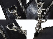 Load image into Gallery viewer, 極美品 CHROME HEARTS クロムハーツ BLUE MOON BABY ブルームーンベイビー ショルダーバッグ CHプラスパッチ レザー シルバー925 中古 4b002732