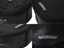 Load image into Gallery viewer, 極美品 CHROME HEARTS クロムハーツ BLUE MOON BABY ブルームーンベイビー ショルダーバッグ CHプラスパッチ レザー シルバー925 中古 4b002732