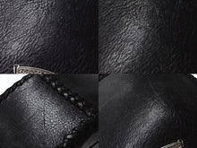 Load image into Gallery viewer, 極美品 CHROME HEARTS クロムハーツ BLUE MOON BABY ブルームーンベイビー ショルダーバッグ CHプラスパッチ レザー シルバー925 中古 4b002732