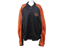 Load image into Gallery viewer, HARLEY DAVIDSON ハーレーダビットソン メッシュジャケット 98255-07VM ポリエステル ブラック オレンジ サイズXL 美品 中古 4b002756