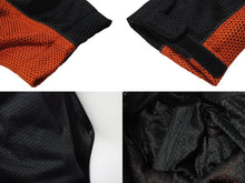 Load image into Gallery viewer, HARLEY DAVIDSON ハーレーダビットソン メッシュジャケット 98255-07VM ポリエステル ブラック オレンジ サイズXL 美品 中古 4b002756