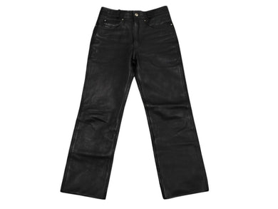 HARLEY DAVIDSON ハーレーダビットソン レザーパンツ 98146 インドネシア製 レザー ナイロン ブラック サイズ31 美品 中古 4b002758