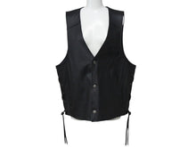 Load image into Gallery viewer, 極美品 HARLEY DAVIDSON ハーレーダビットソン TRADITION LEATHER VEST レザーベスト 98007-11VM ブラック サイズL 中古 4b002759