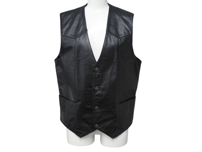 HARLEY DAVIDSON ハーレーダビットソン レザーベスト 50107