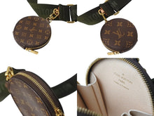 Load image into Gallery viewer, 極美品 LOUIS VUITTON ルイヴィトン ミュルティポシェット アクセソワール カーキ ショルダーバッグ モノグラム M44813 中古 4b002764
